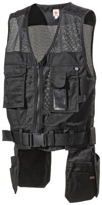 L.Brador 218PB Riipputaskuliivi musta - Liivit - 200137 - 1