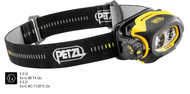 Petzl Pixa 3 R Atex Led valaisin ladatta - Kypärät - 0000000057 - 1
