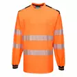 T185 PW3 Hi-Vis Pitkäh. t-paita or/mus - Paidat - T185-OB - 1